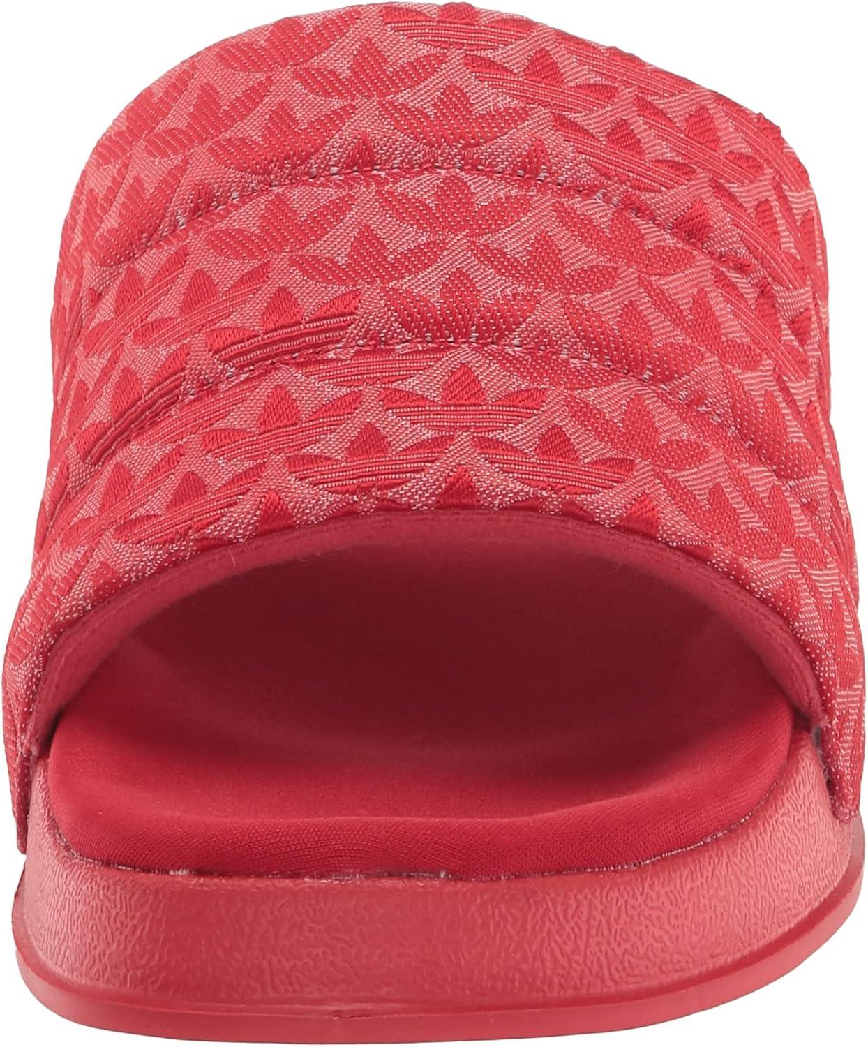 imageadidas Originals Womens Adilette Essential Slide SandalBetter ScarletGlory RedBetter Scarlet