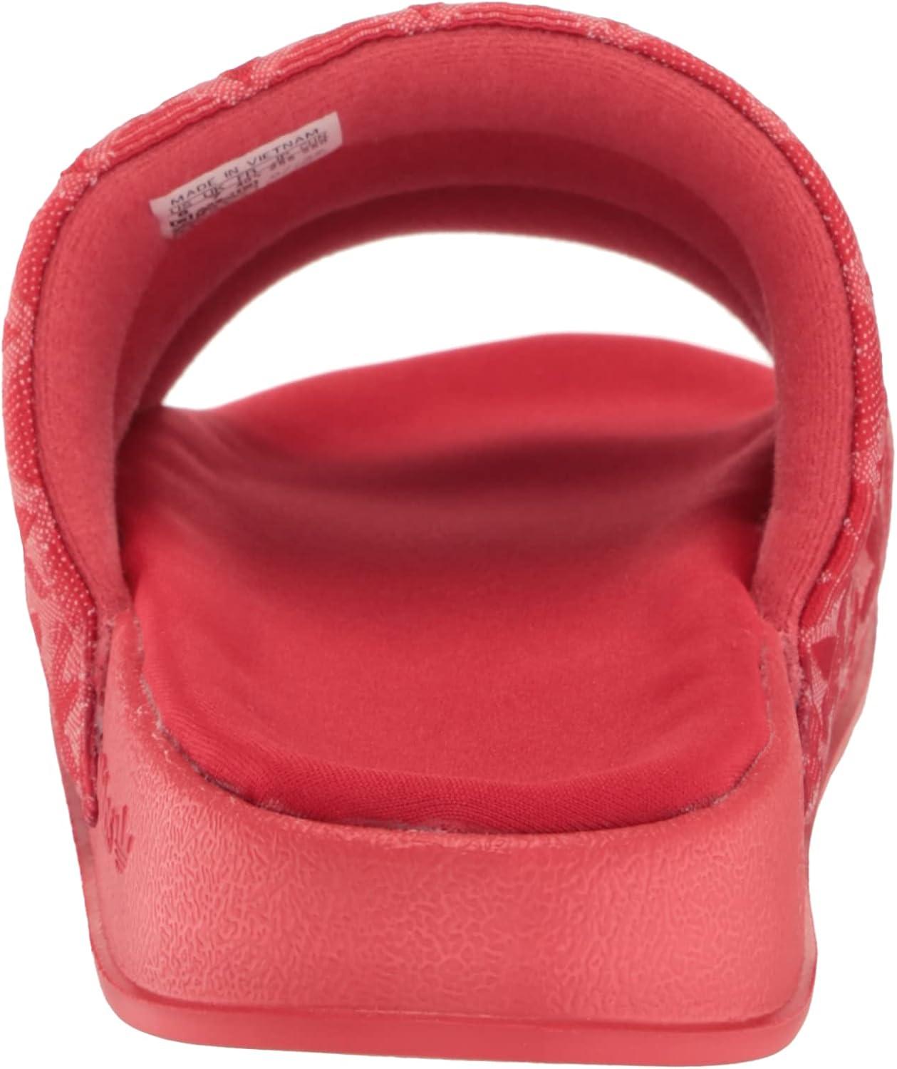imageadidas Originals Womens Adilette Essential Slide SandalBetter ScarletGlory RedBetter Scarlet