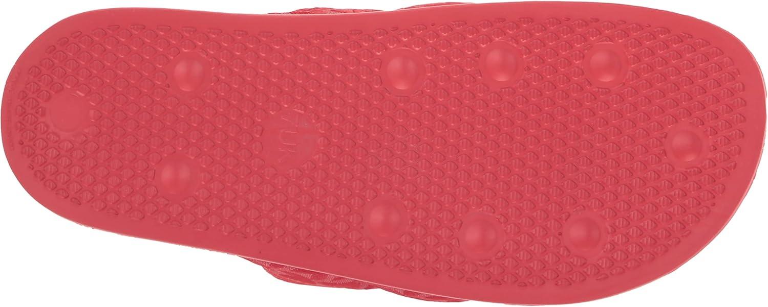 imageadidas Originals Womens Adilette Essential Slide SandalBetter ScarletGlory RedBetter Scarlet