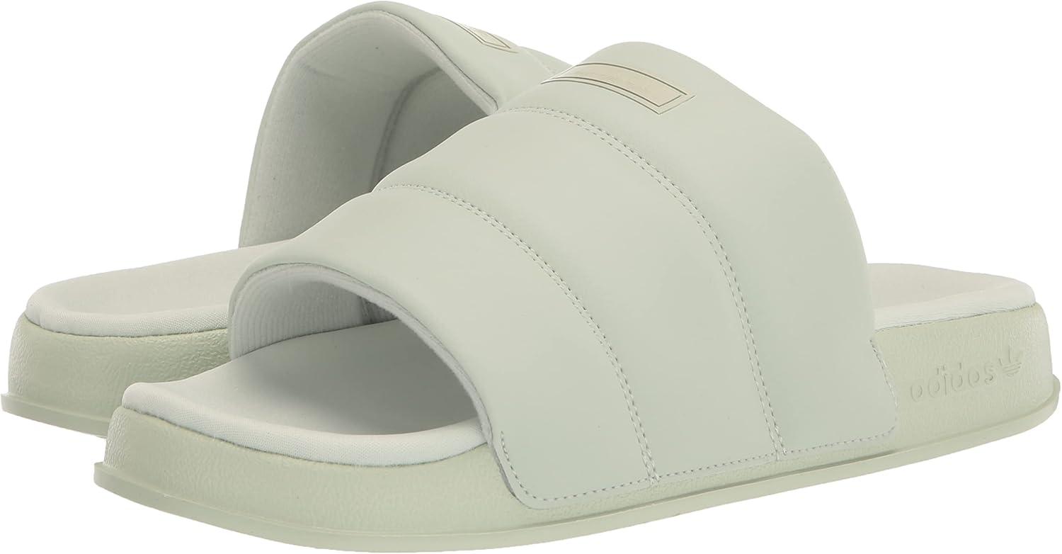 imageadidas Originals Womens Adilette Essential Slide SandalLinen GreenLinen GreenLinen Green
