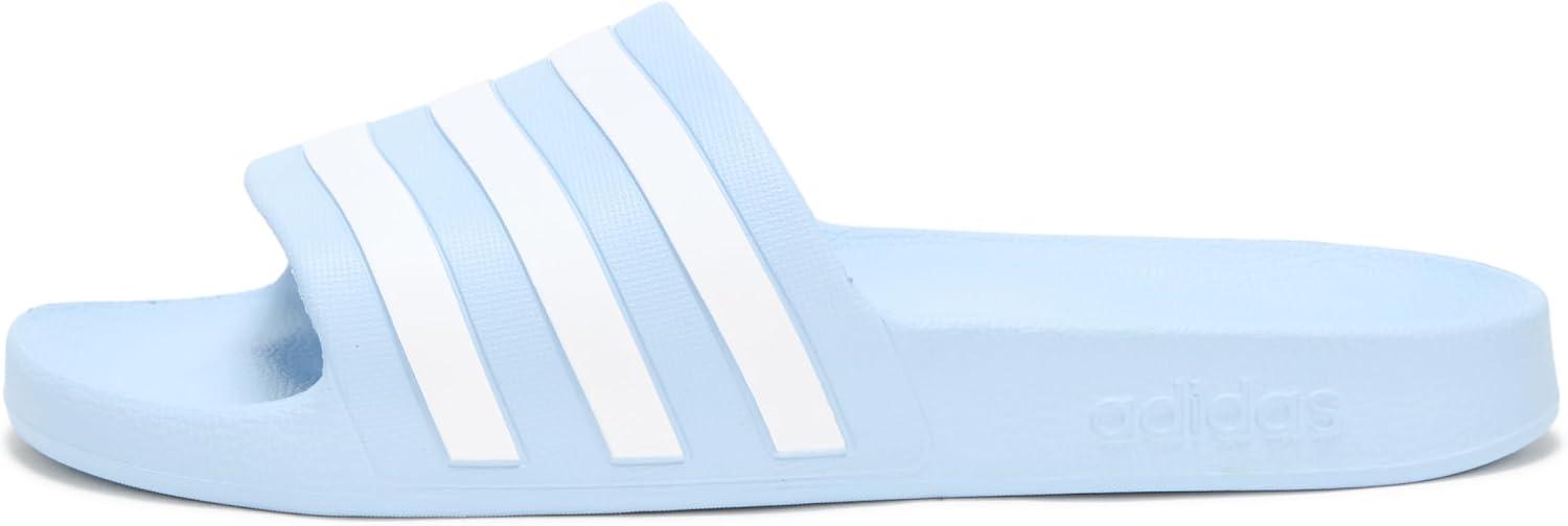 imageadidas Unisex Adult Adilette Aqua SlideGlow BlueWhiteGlow Blue