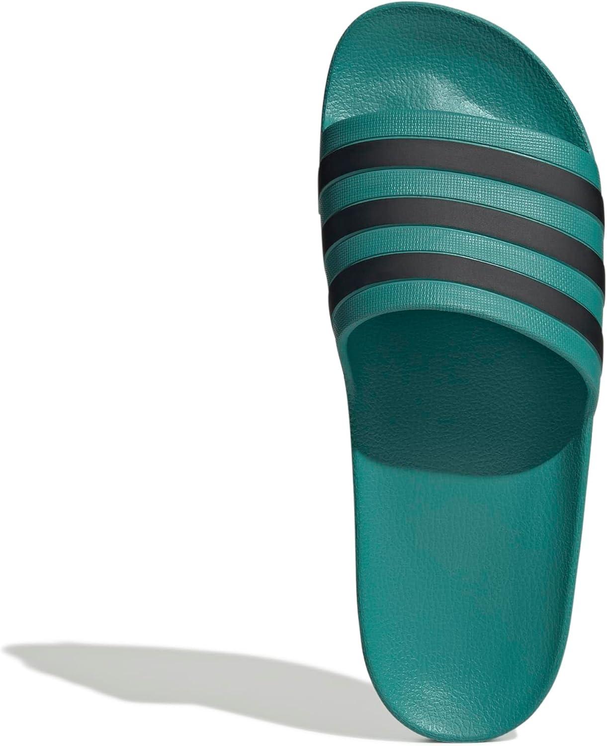 imageadidas Unisex Adult Adilette Aqua SlidePure TealBlackPure Teal
