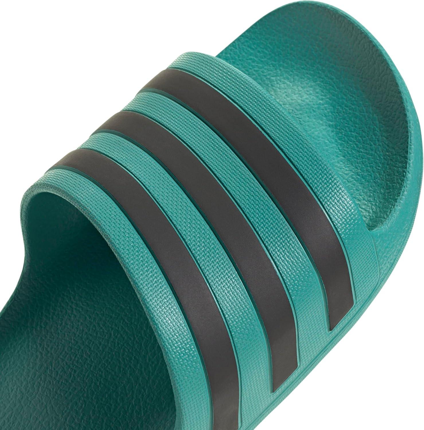 imageadidas Unisex Adult Adilette Aqua SlidePure TealBlackPure Teal