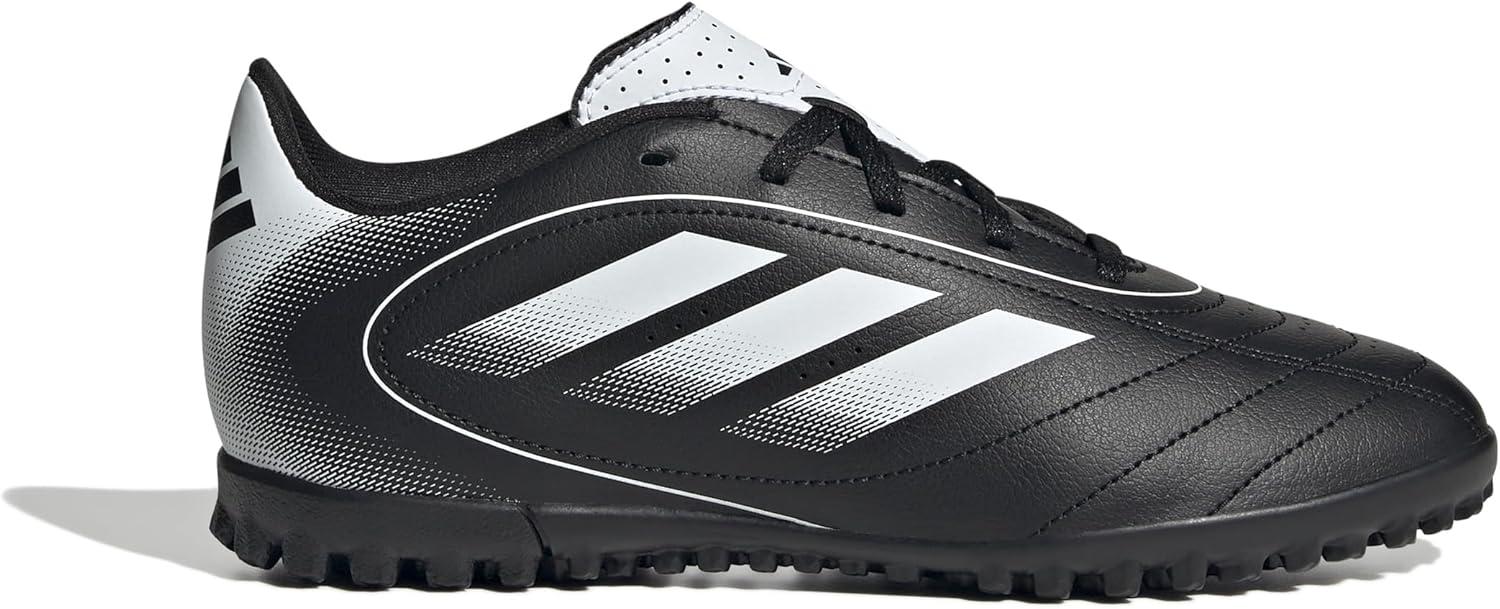 imageadidas UnisexChild Goletto Ix Turf SneakerBlackWhiteBlack