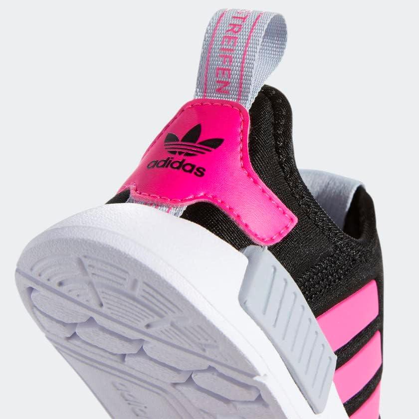 imageadidas UnisexChild NMD 360 SneakerBlackShock PinkHalo Silver