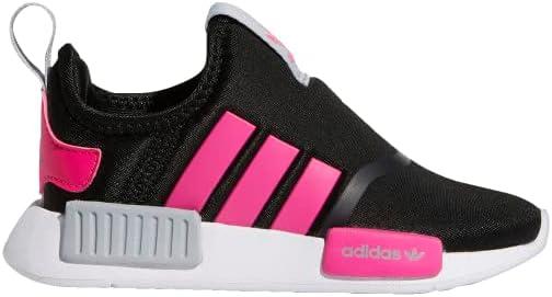 imageadidas UnisexChild NMD 360 SneakerBlackShock PinkHalo Silver