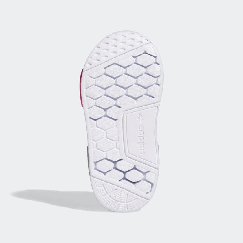 imageadidas UnisexChild NMD 360 SneakerBlackShock PinkHalo Silver