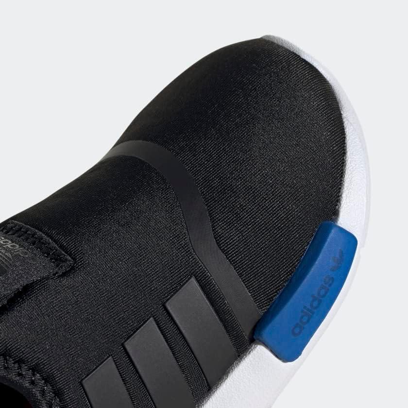 imageadidas UnisexChild NMD 360 SneakerBlackWhiteScarlet
