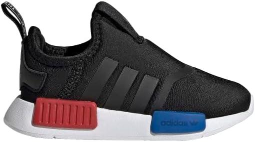 imageadidas UnisexChild NMD 360 SneakerBlackWhiteScarlet