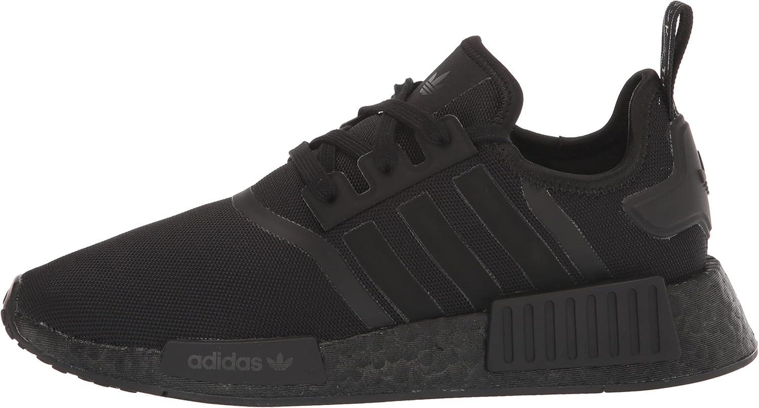 imageadidas UnisexChild NMDr1 C Little Kid SneakerBlackBlackBlack