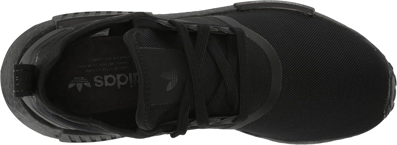imageadidas UnisexChild NMDr1 C Little Kid SneakerBlackBlackBlack