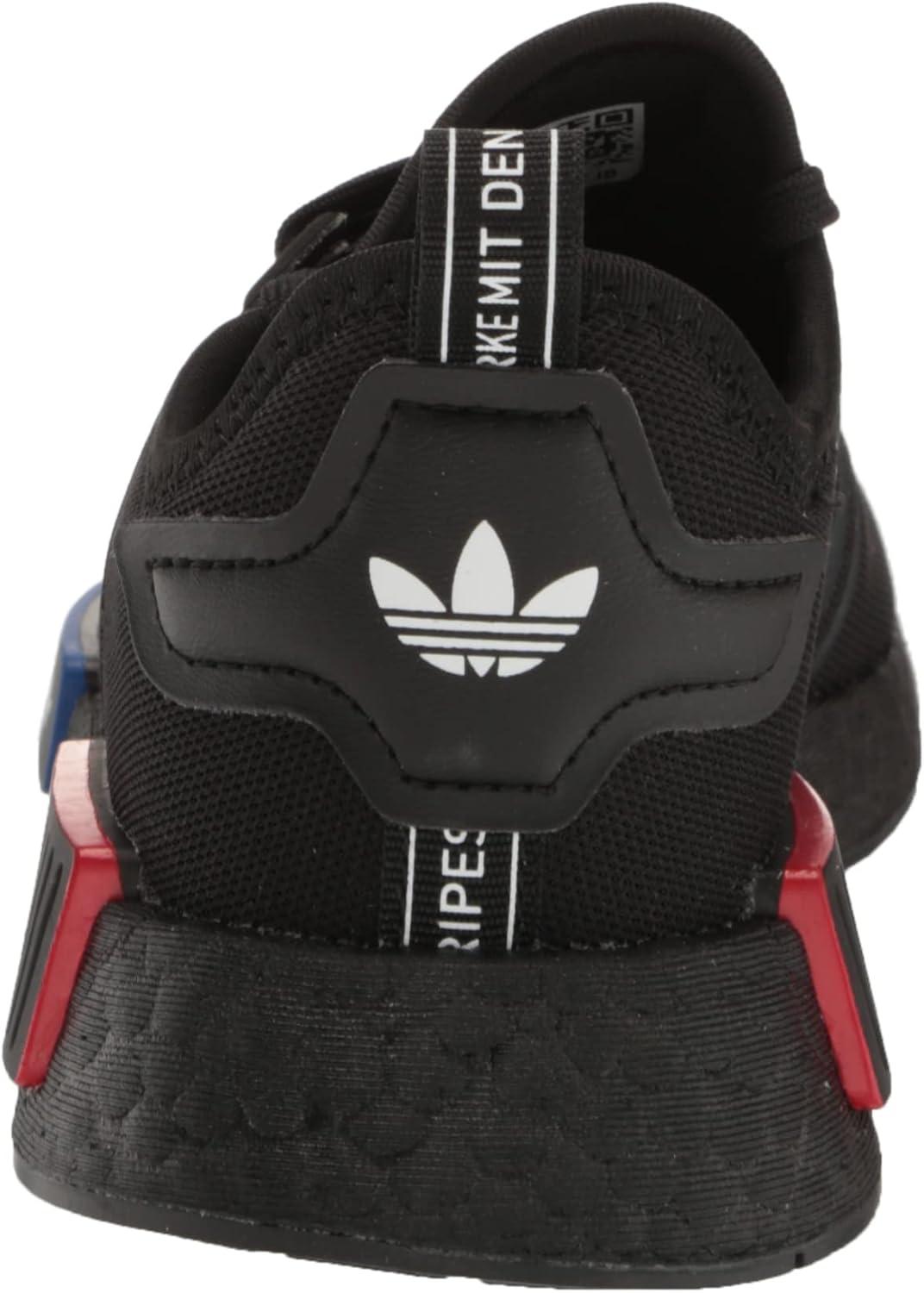 imageadidas UnisexChild NMDr1 C Little Kid SneakerBlackBlackGrey