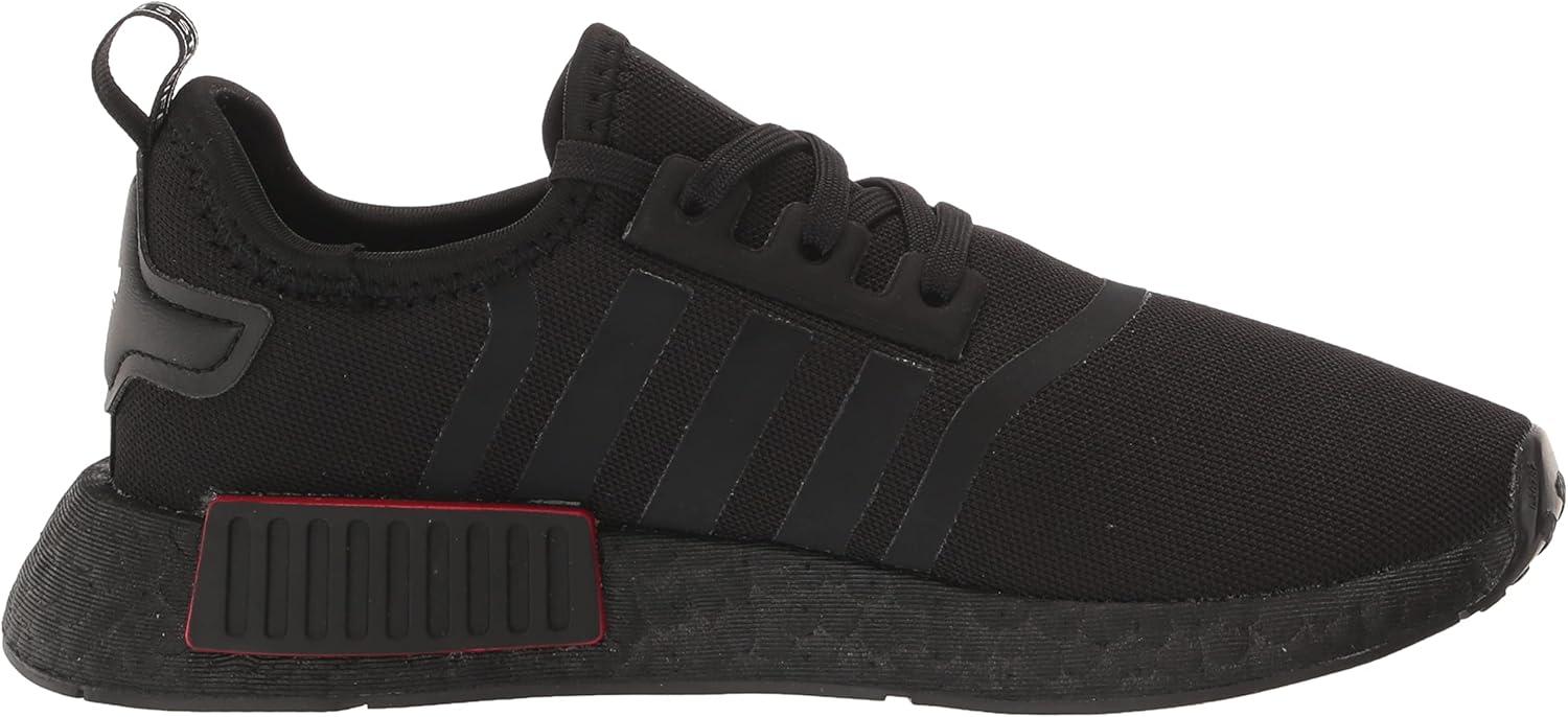 imageadidas UnisexChild NMDr1 C Little Kid SneakerBlackBlackGrey