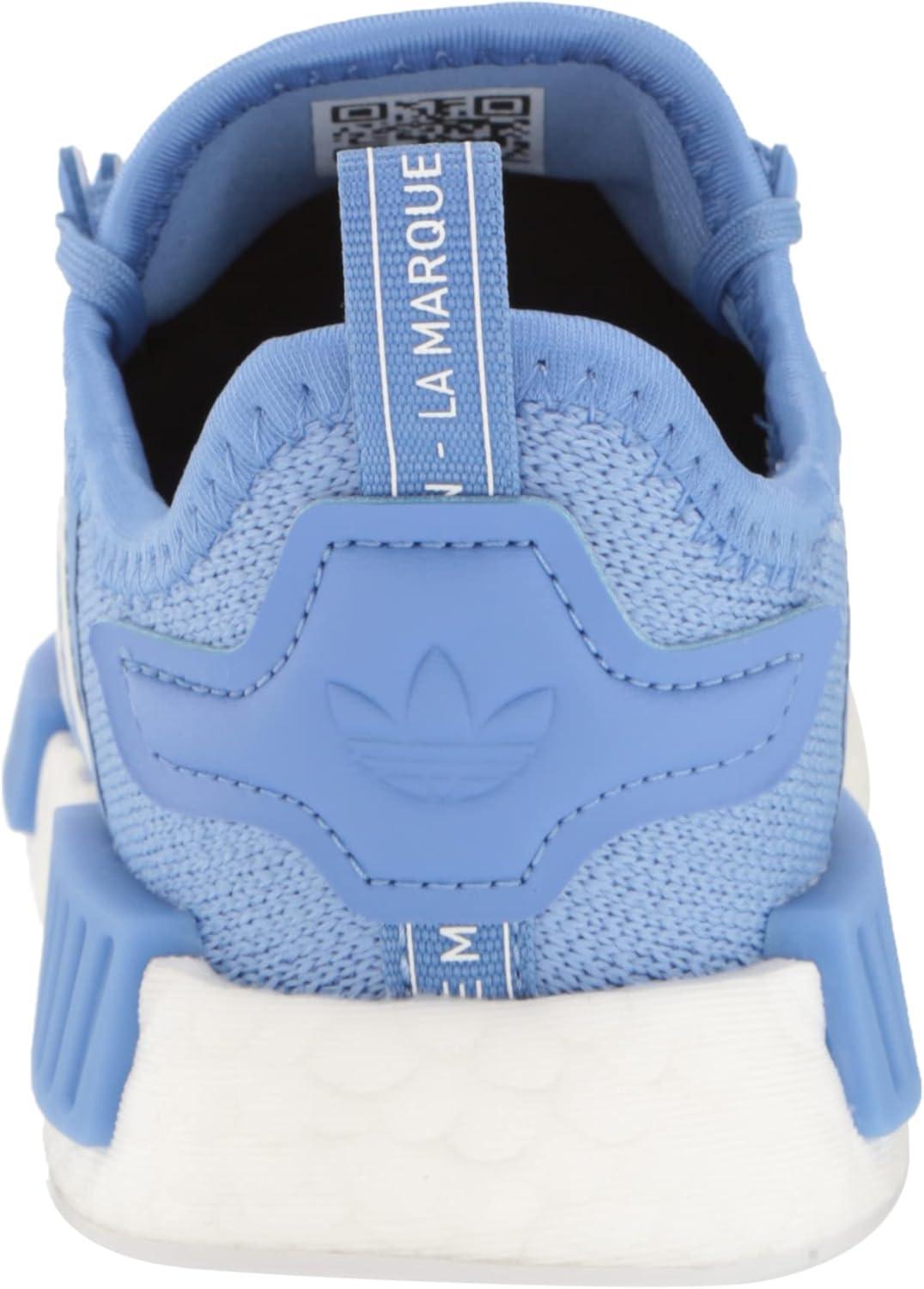 imageadidas UnisexChild NMDr1 C Little Kid SneakerBlue FusionWhiteBlue Fusion Elastic