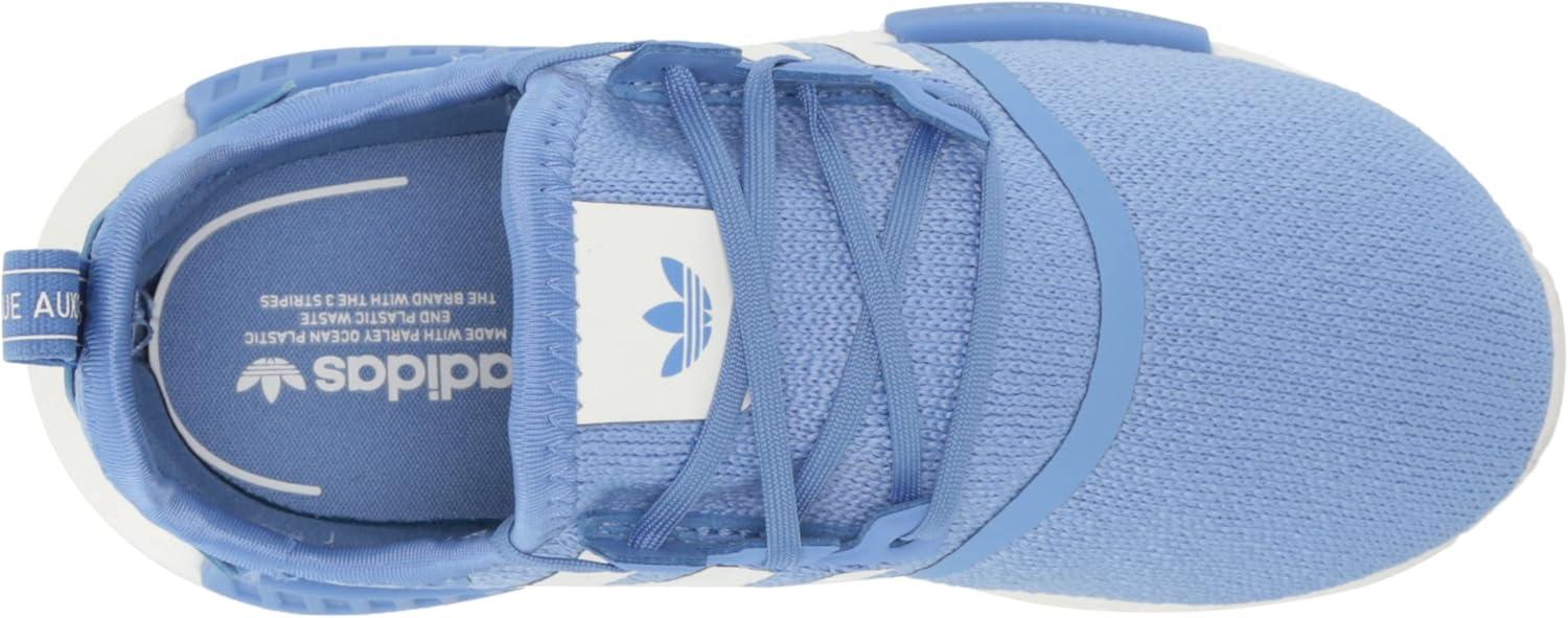 imageadidas UnisexChild NMDr1 C Little Kid SneakerBlue FusionWhiteBlue Fusion Elastic