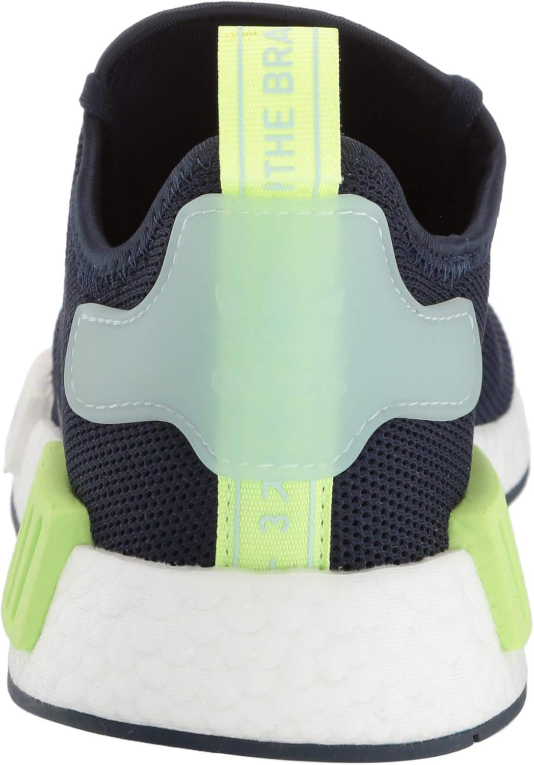 imageadidas UnisexChild NMDr1 C Little Kid SneakerCollegiate NavyCollegiate NavyIce Mint
