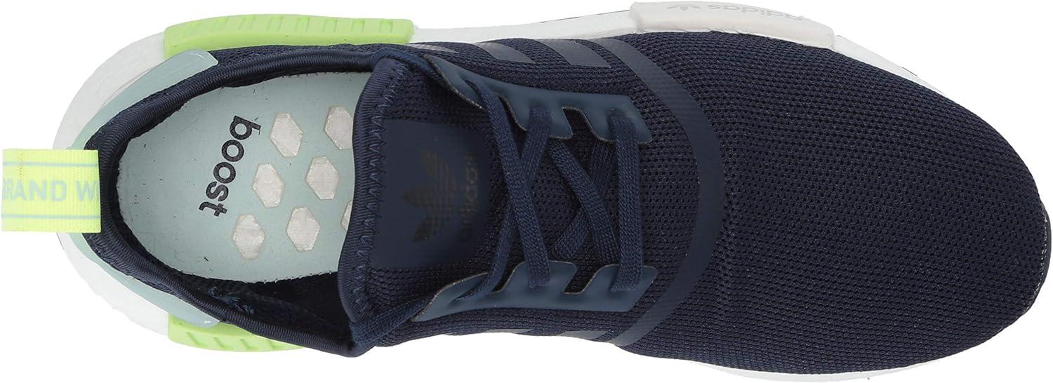 imageadidas UnisexChild NMDr1 C Little Kid SneakerCollegiate NavyCollegiate NavyIce Mint
