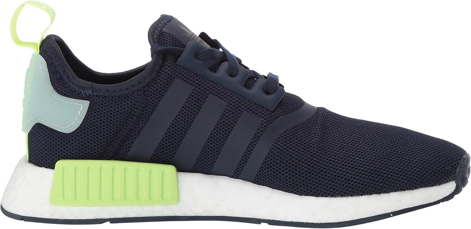imageadidas UnisexChild NMDr1 C Little Kid SneakerCollegiate NavyCollegiate NavyIce Mint