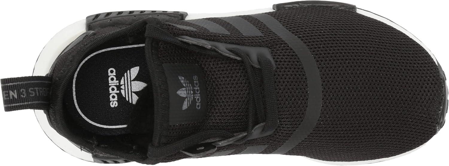 imageadidas UnisexChild NMDr1 C Little Kid SneakerCore BlackWhite