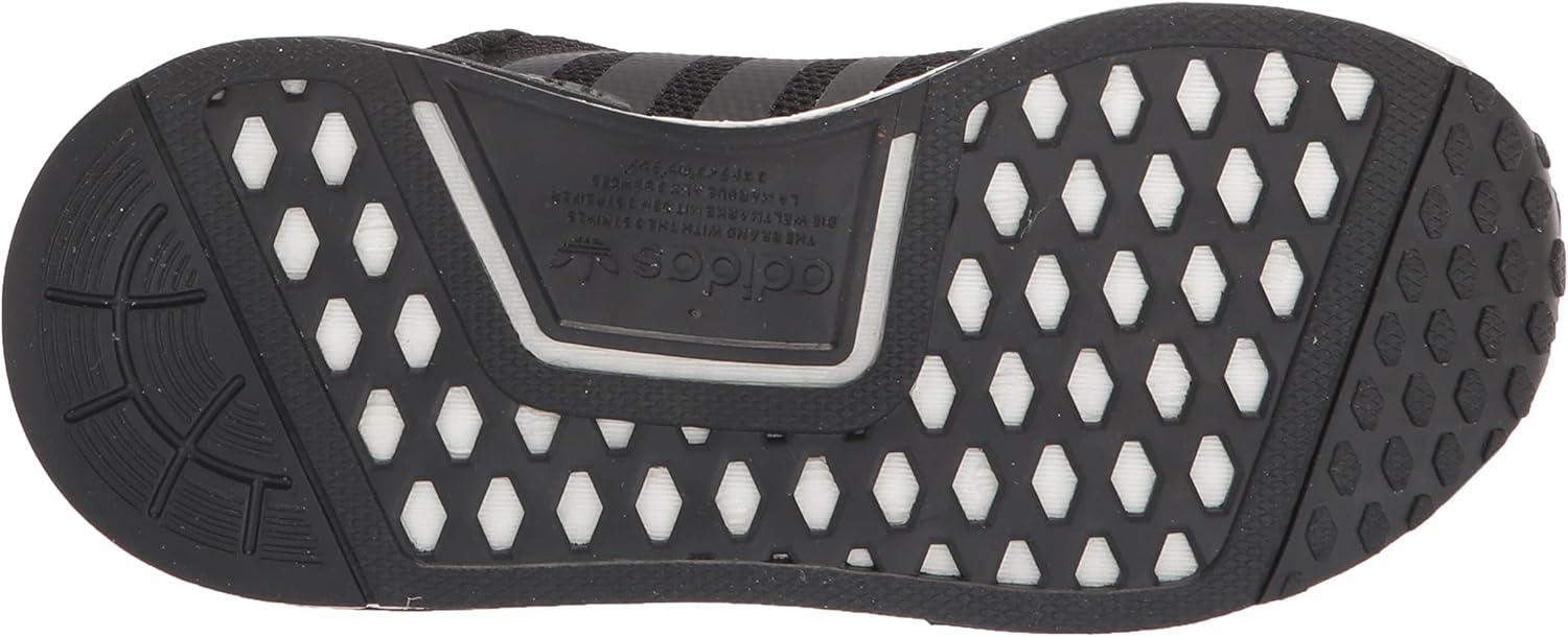 imageadidas UnisexChild NMDr1 C Little Kid SneakerCore BlackWhite