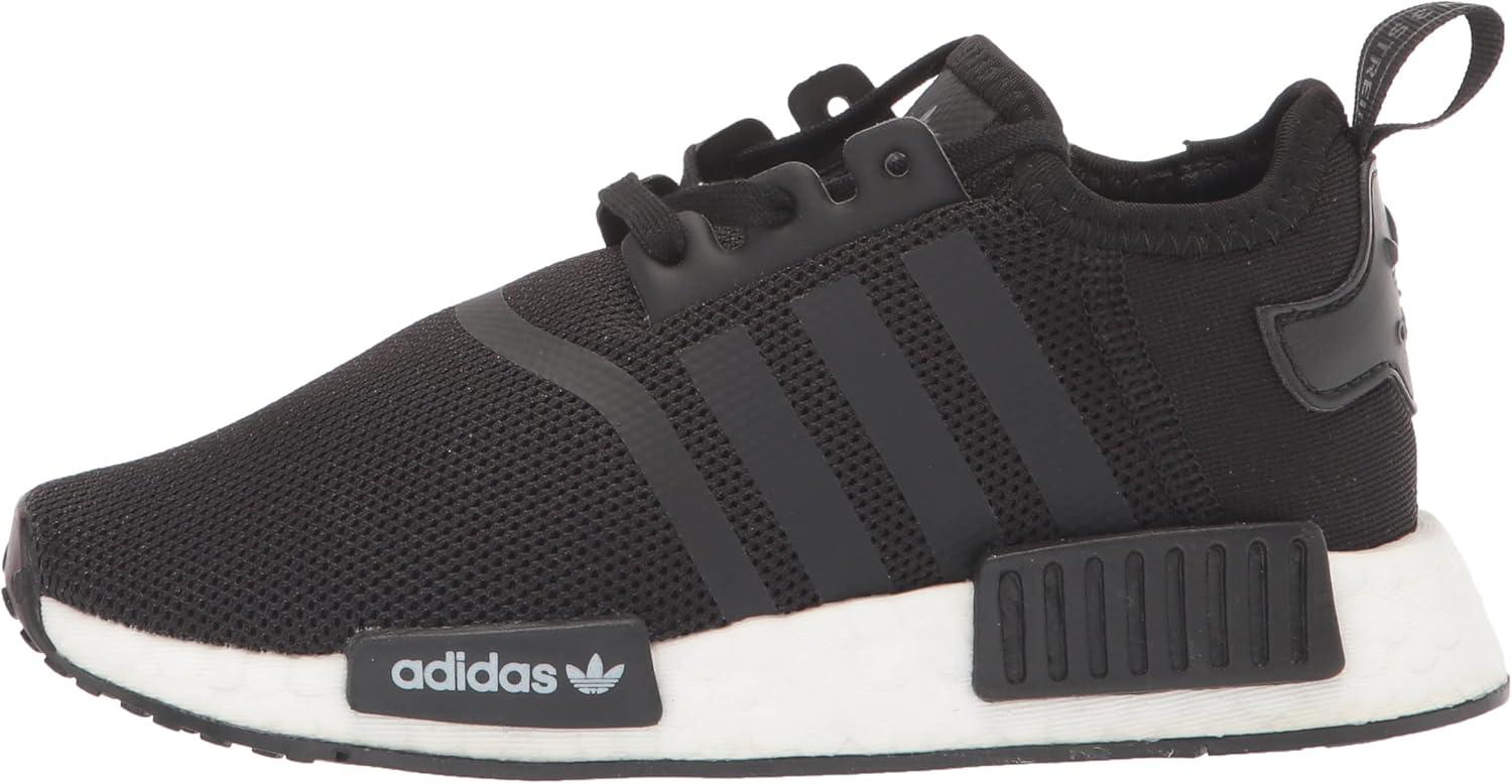 imageadidas UnisexChild NMDr1 C Little Kid SneakerCore BlackWhite