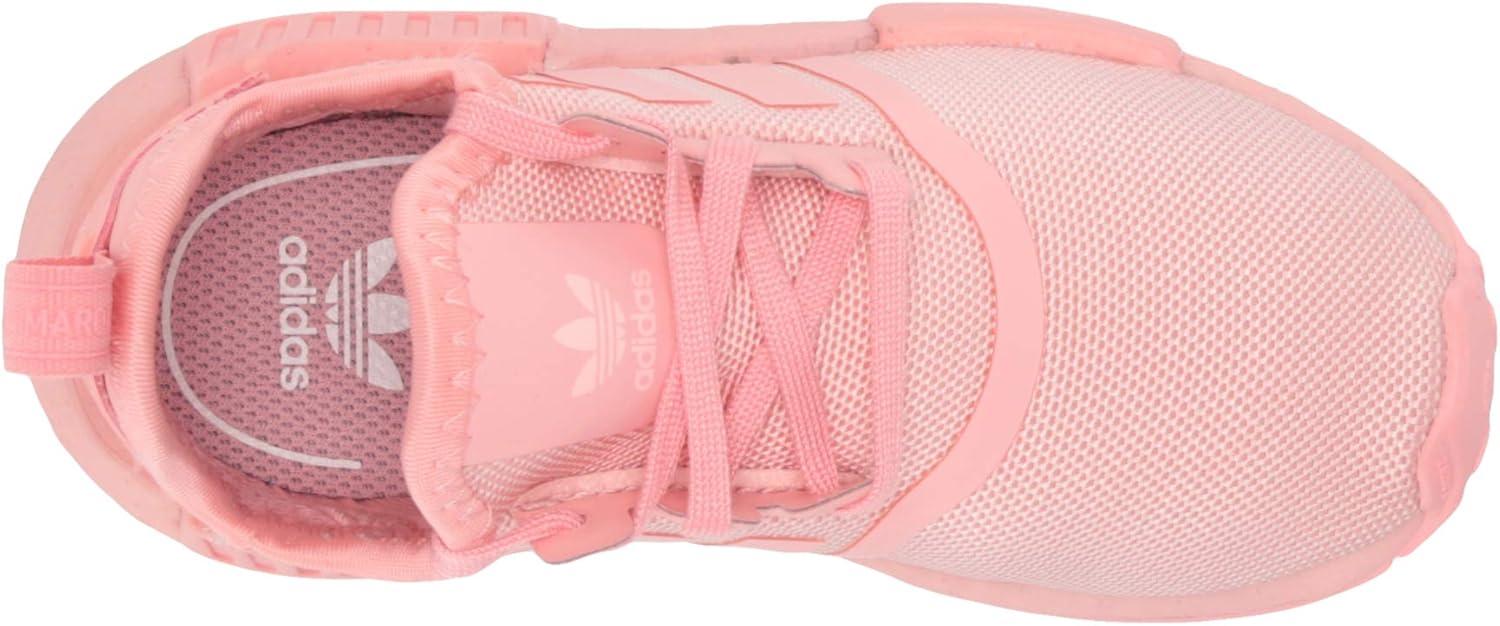 imageadidas UnisexChild NMDr1 C Little Kid SneakerGlory PinkGlory PinkGlory Pink