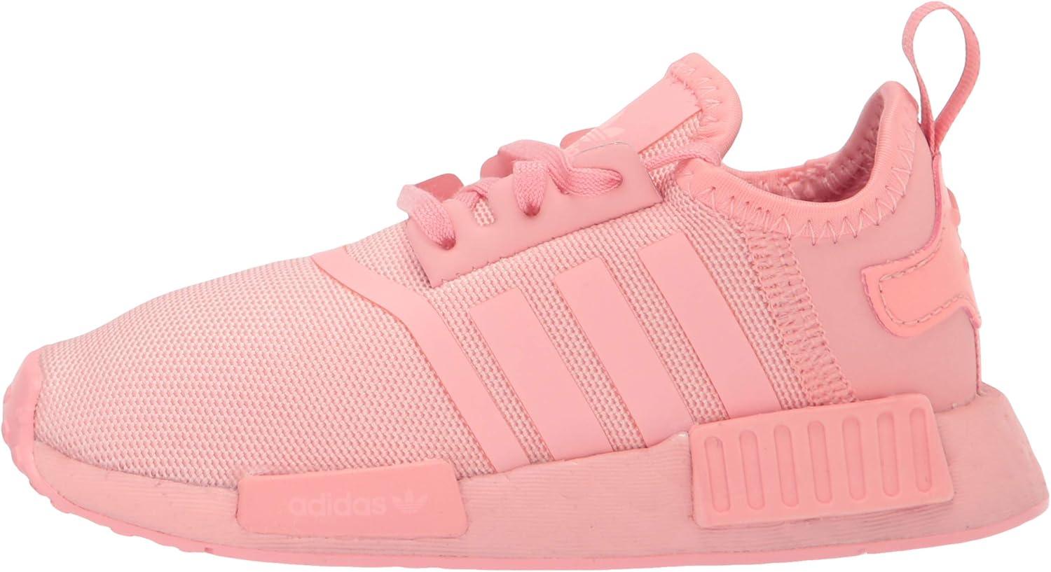 imageadidas UnisexChild NMDr1 C Little Kid SneakerGlory PinkGlory PinkGlory Pink