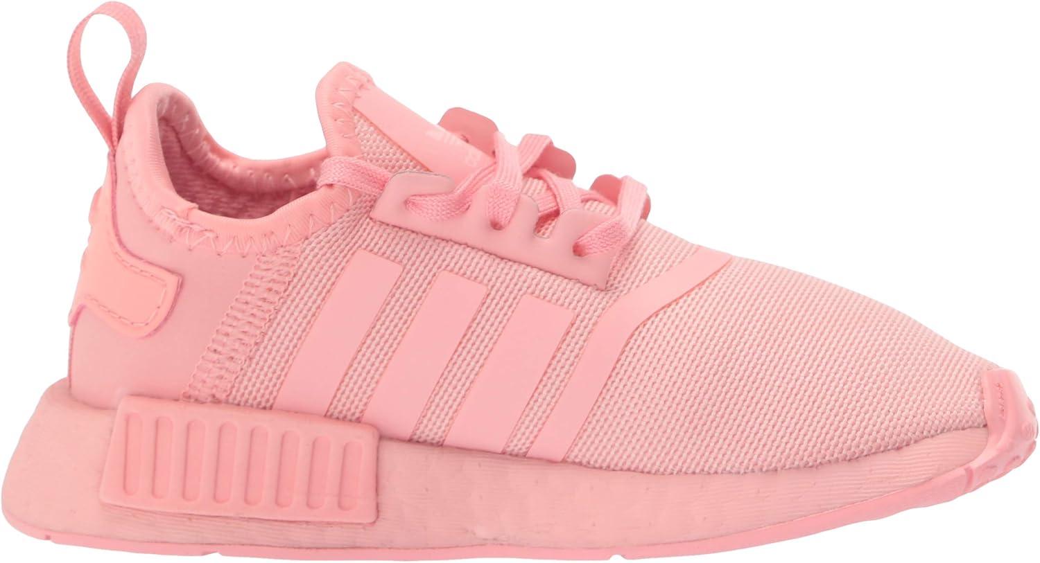 imageadidas UnisexChild NMDr1 C Little Kid SneakerGlory PinkGlory PinkGlory Pink