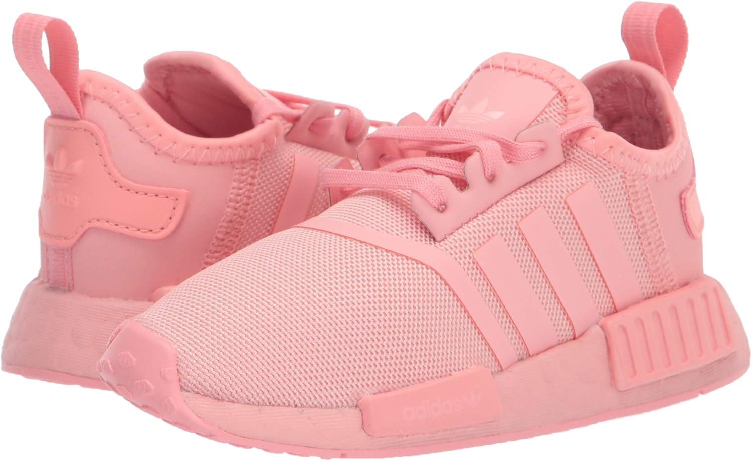 imageadidas UnisexChild NMDr1 C Little Kid SneakerGlory PinkGlory PinkGlory Pink