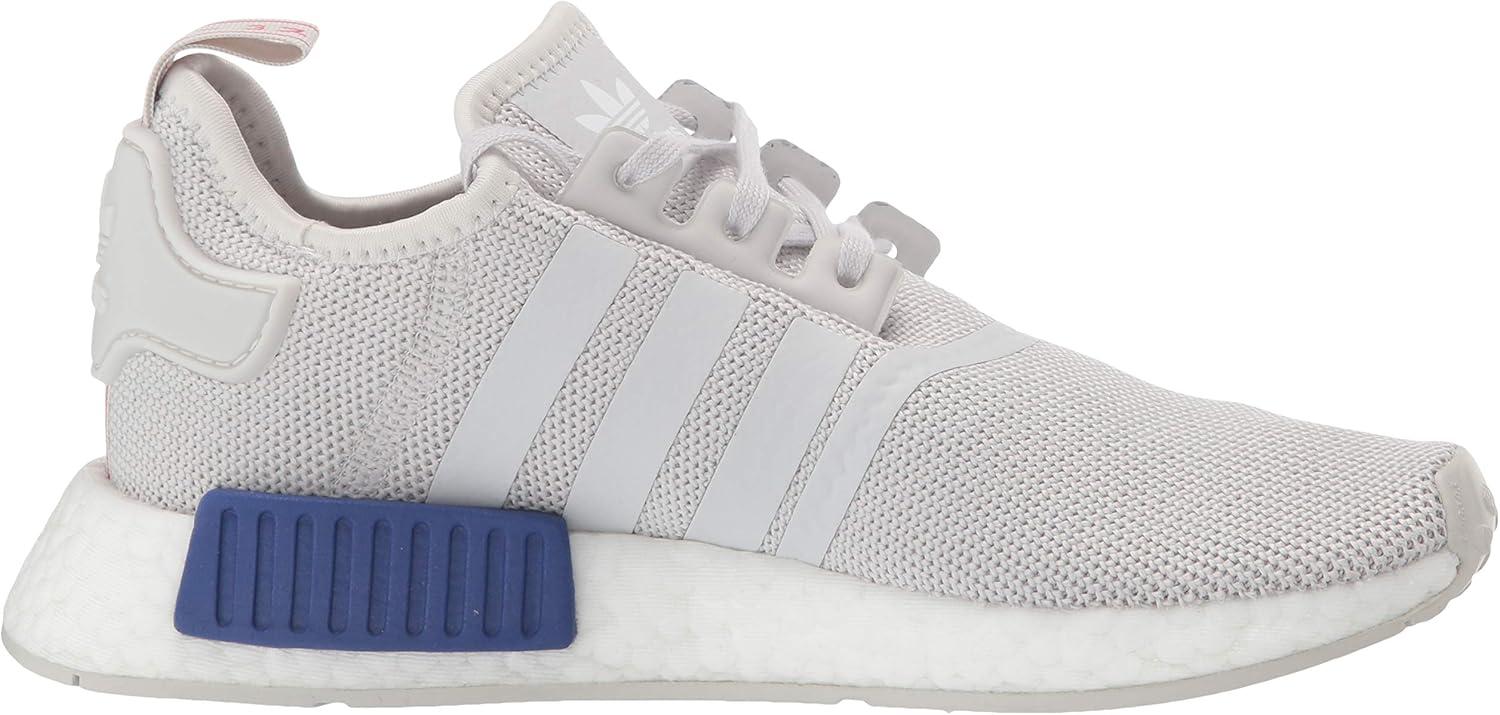 imageadidas UnisexChild NMDr1 C Little Kid SneakerGreyGreyShock Pink