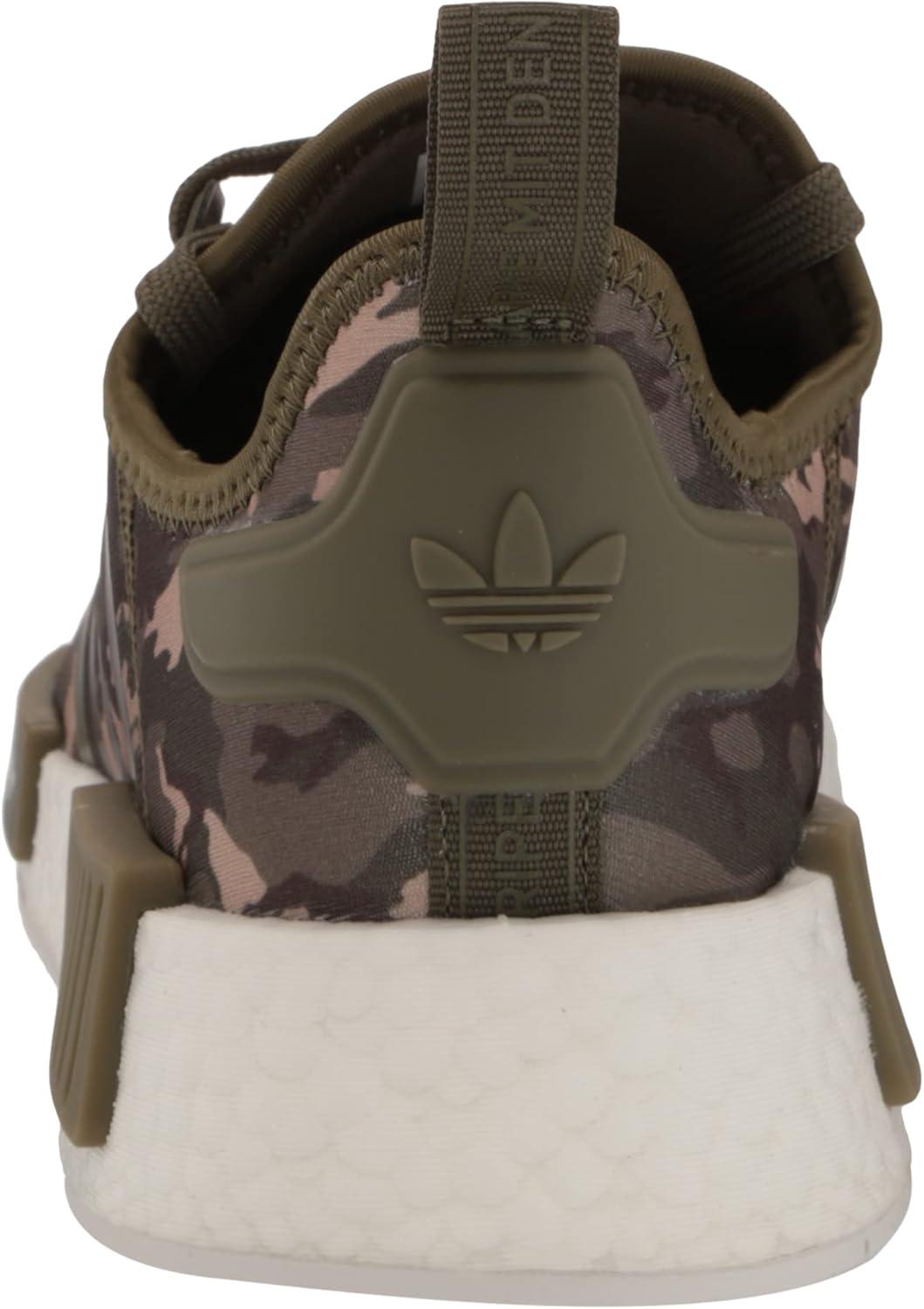 imageadidas UnisexChild NMDr1 C Little Kid SneakerOlive StrataWhiteOlive Strata