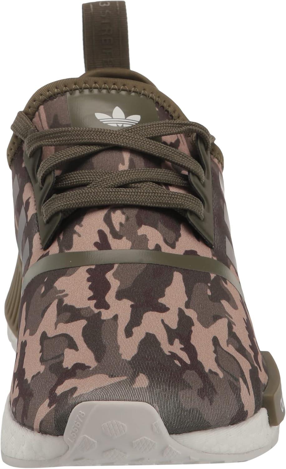 imageadidas UnisexChild NMDr1 C Little Kid SneakerOlive StrataWhiteOlive Strata