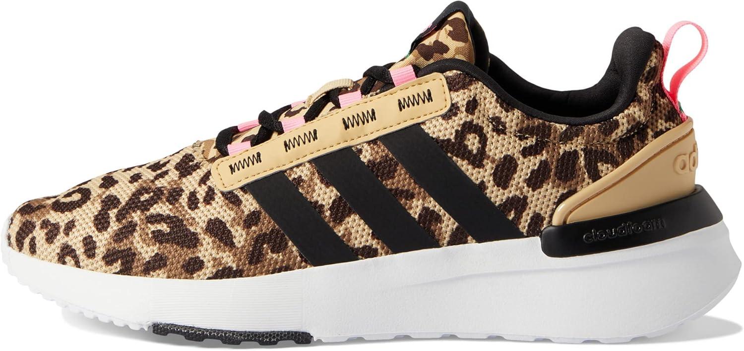 imageadidas UnisexChild Racer TR21 Running ShoeBeam PinkBlackGreen