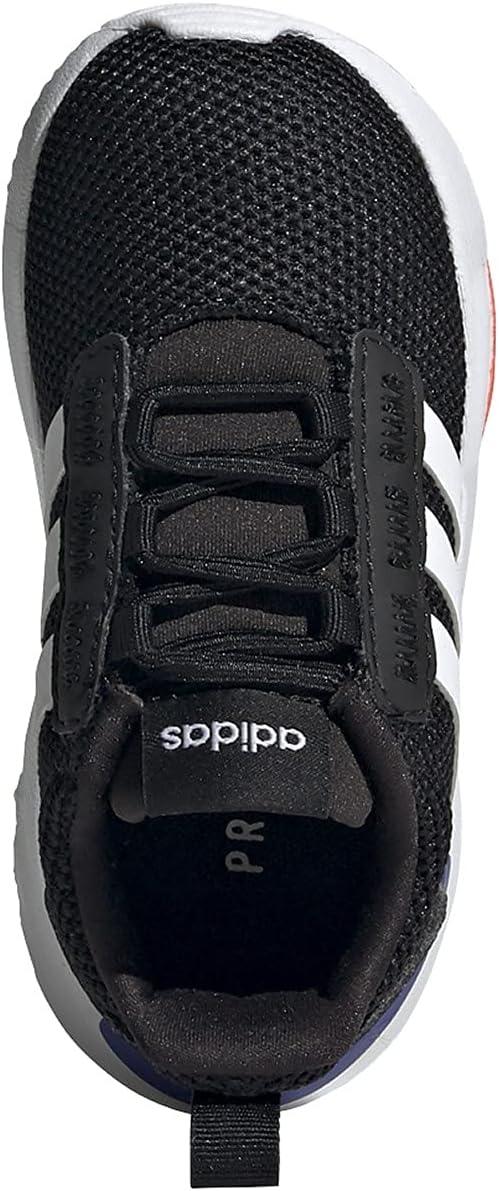 imageadidas UnisexChild Racer TR21 Running ShoeBlackWhiteSonic Ink