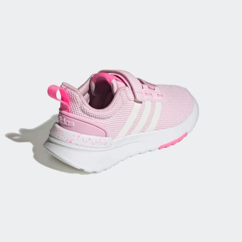 imageadidas UnisexChild Racer TR21 Running ShoeClear PinkZero MetallicBeam Pink