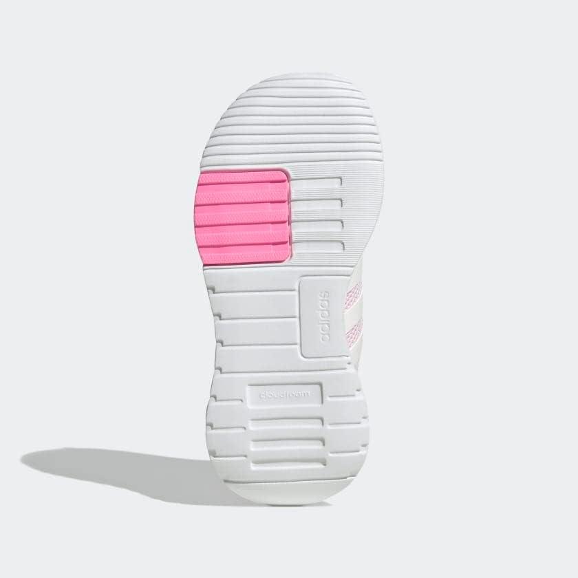 imageadidas UnisexChild Racer TR21 Running ShoeClear PinkZero MetallicBeam Pink