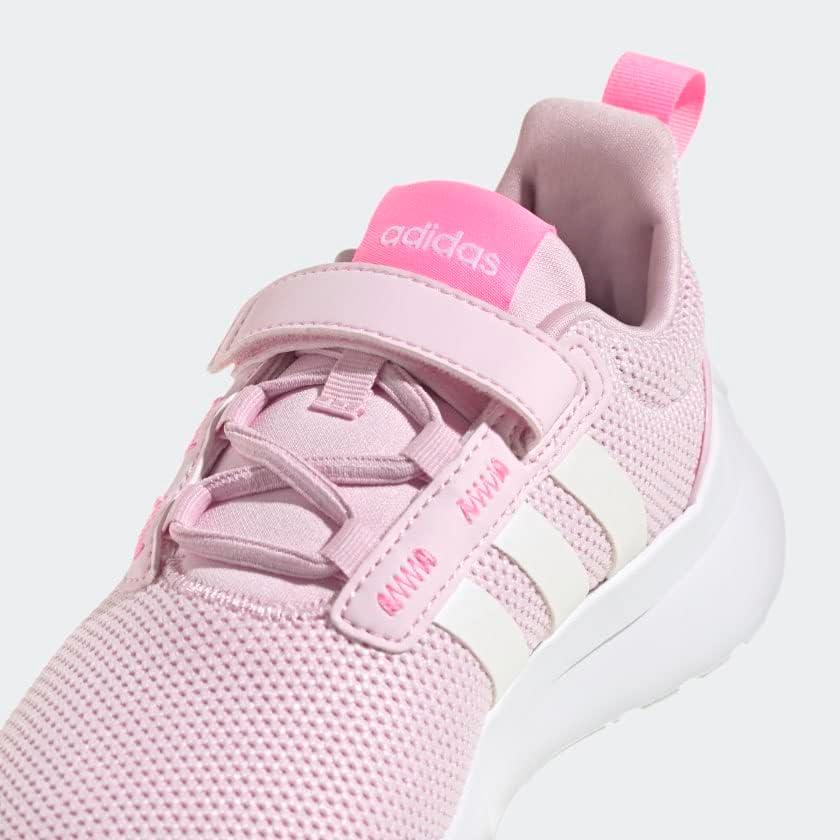 imageadidas UnisexChild Racer TR21 Running ShoeClear PinkZero MetallicBeam Pink