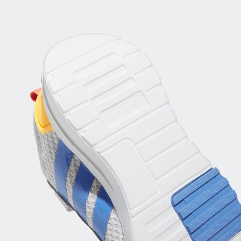 imageadidas UnisexChild Racer TR21 Running ShoeDash GreyWhiteBeam Pink