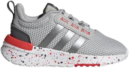 imageadidas UnisexChild Racer TR21 Running ShoeGreyIron MetallicGrey