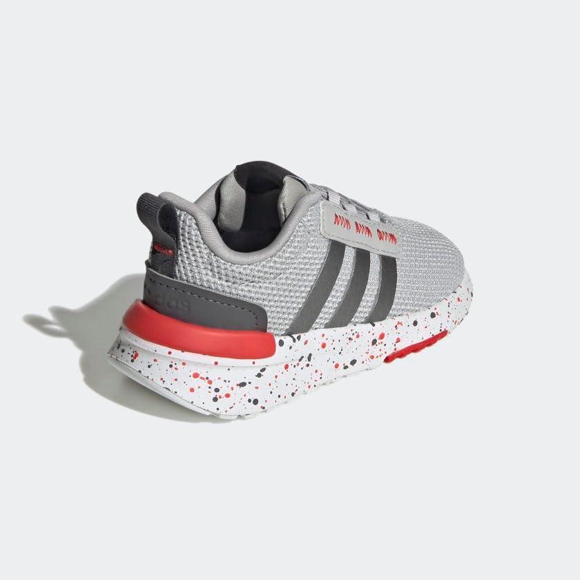 imageadidas UnisexChild Racer TR21 Running ShoeGreyIron MetallicGrey