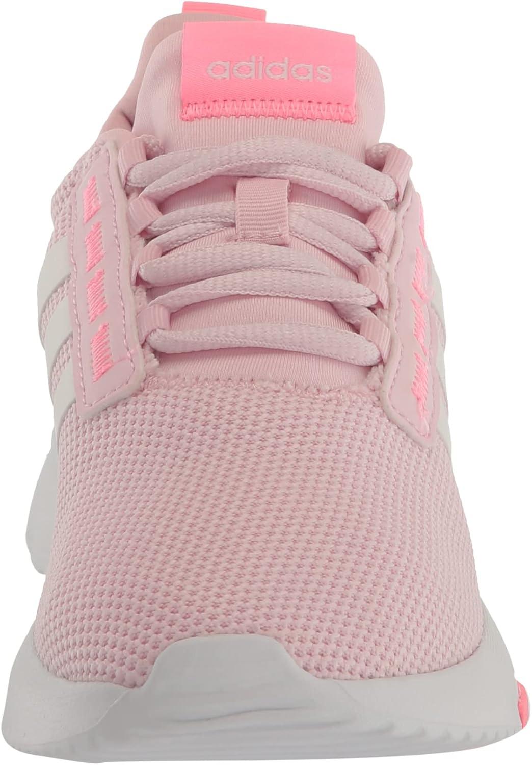 imageadidas UnisexChild Racer TR21 Running ShoePinkWhite