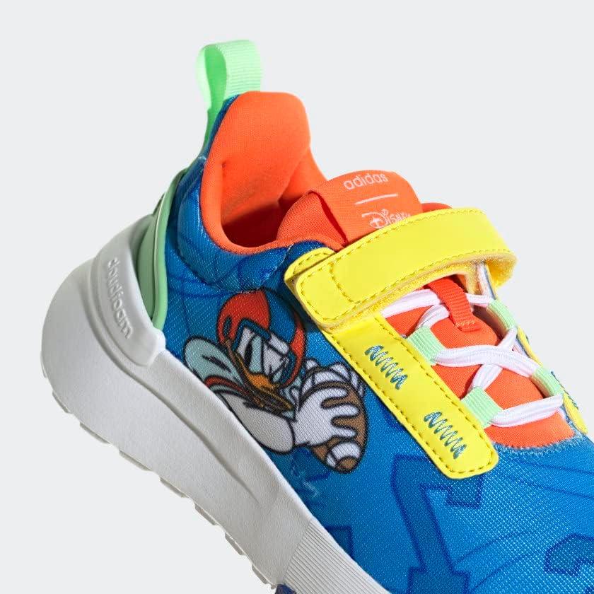 imageadidas UnisexChild Racer TR21 Running ShoePulse BlueFtwr WhiteImpact Orange Mickey Mouse