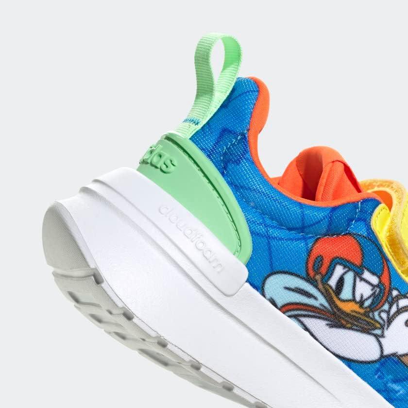 imageadidas UnisexChild Racer TR21 Running ShoePulse BlueFtwr WhiteImpact Orange Mickey Mouse