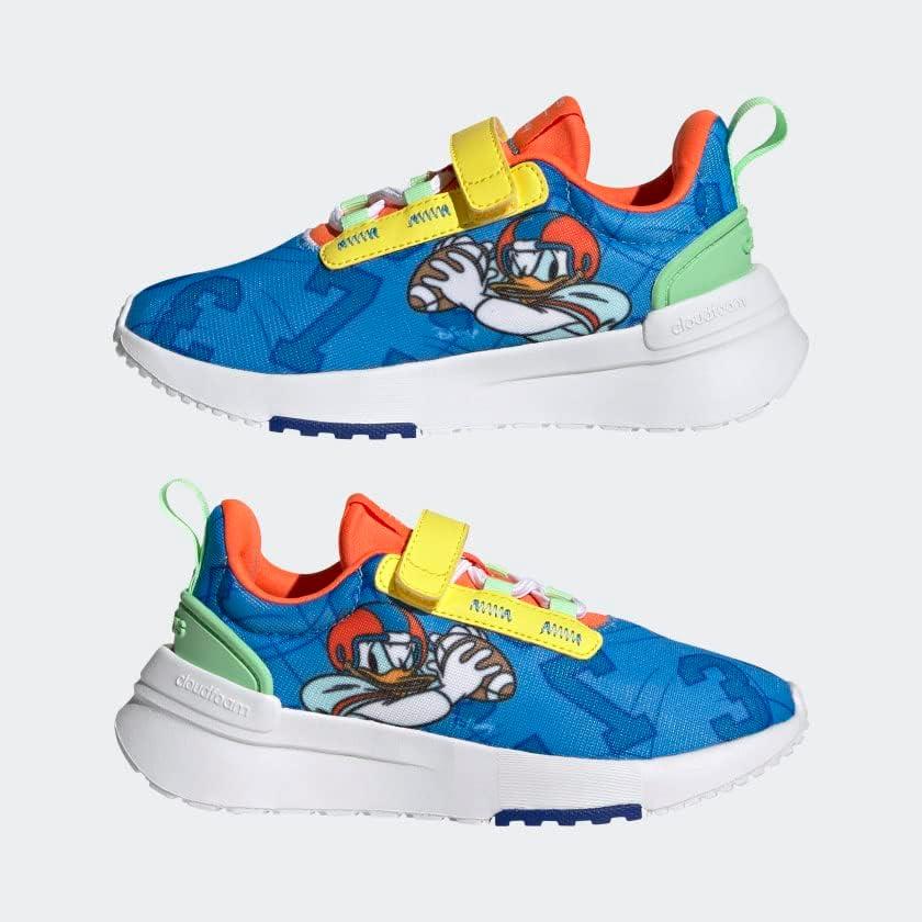 imageadidas UnisexChild Racer TR21 Running ShoePulse BlueFtwr WhiteImpact Orange Mickey Mouse