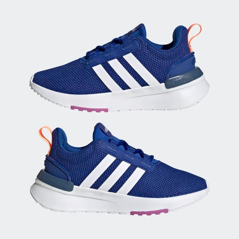 imageadidas UnisexChild Racer TR21 Running ShoeTeam Royal BlueWhiteBeam Orange