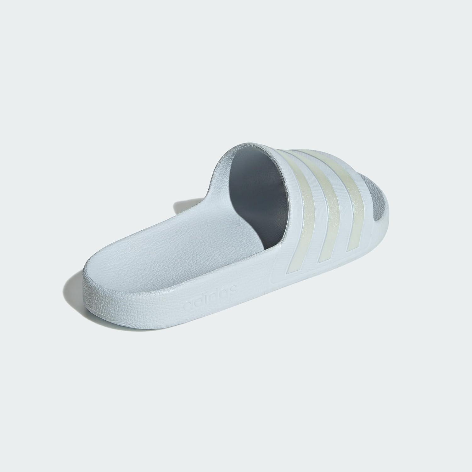imageadidas Womens Adilette Aqua Slide SandalHalo BlueHalo BlueHalo Blue