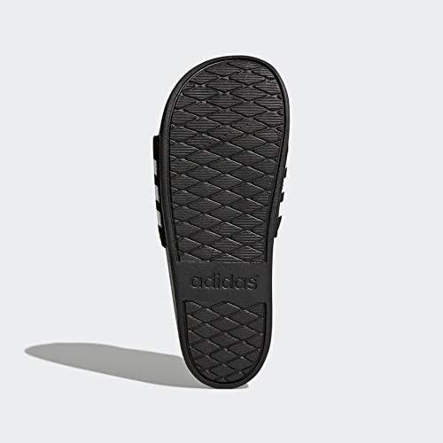 imageadidas Womens Adilette Comfort Slide SandalBlackWhiteBlack 2