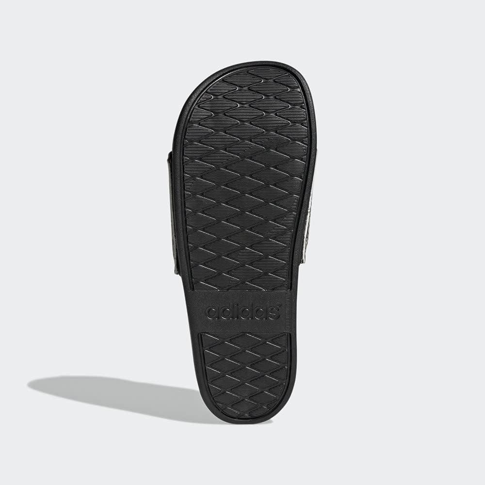 imageadidas Womens Adilette Comfort Slide SandalCore BlackCore BlackWonder White