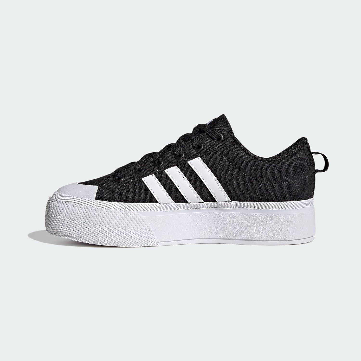 imageadidas Womens Bravada 20 Platform SneakerCore Black Cloud White Core Black