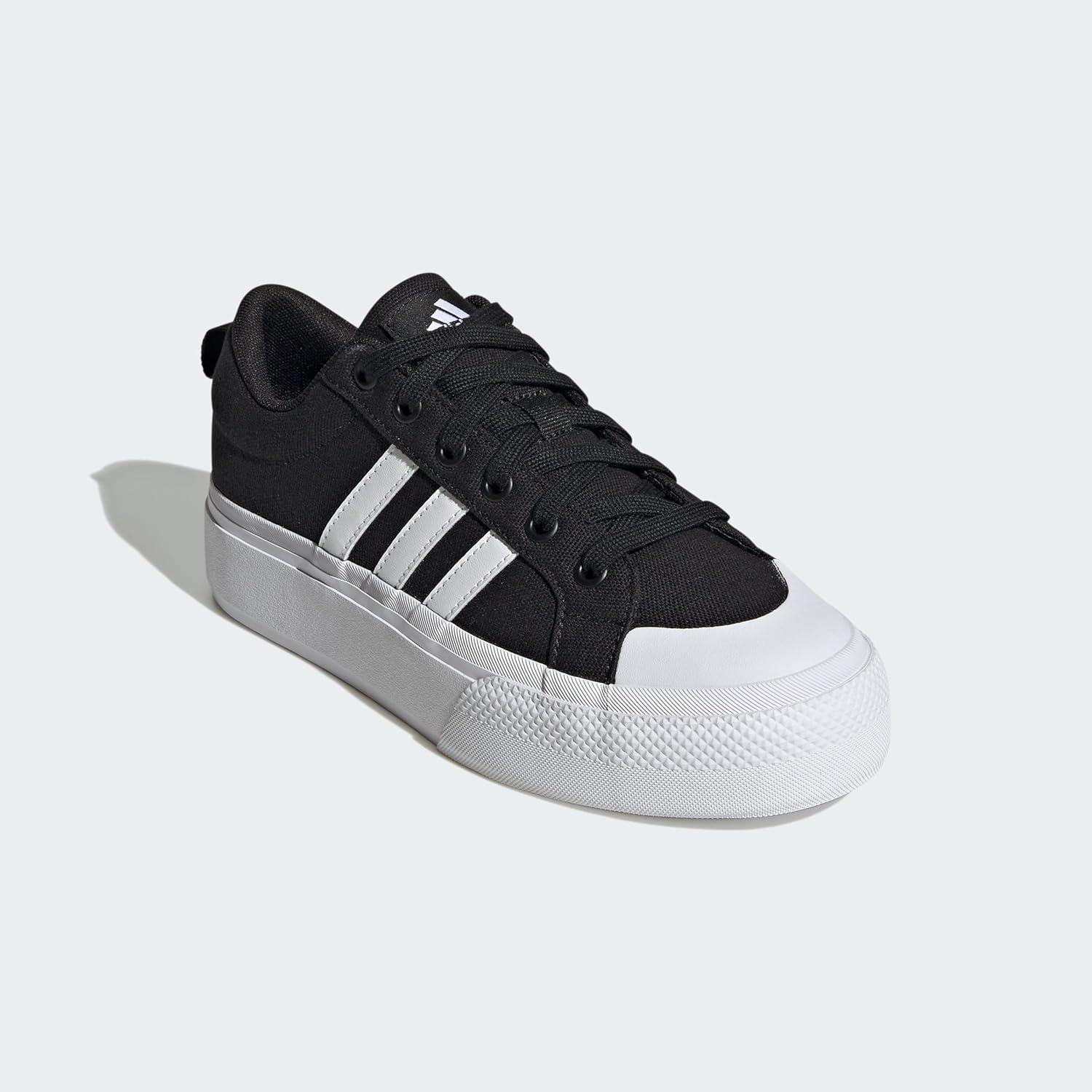 imageadidas Womens Bravada 20 Platform SneakerCore Black Cloud White Core Black